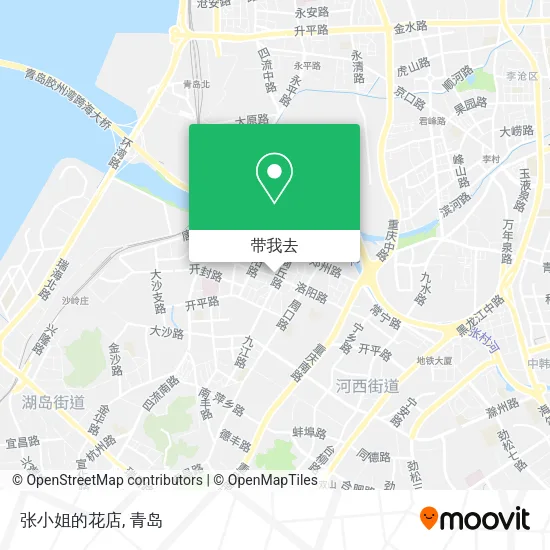 张小姐的花店地图