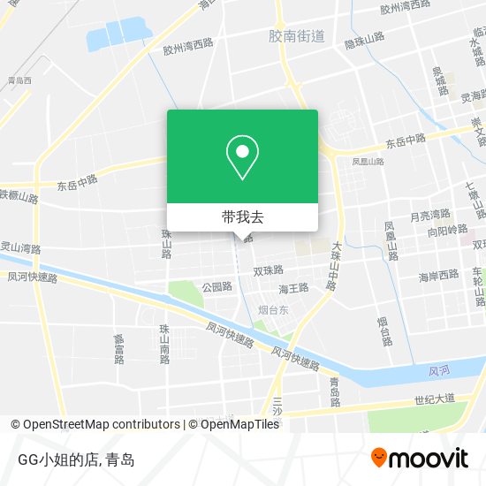 GG小姐的店地图