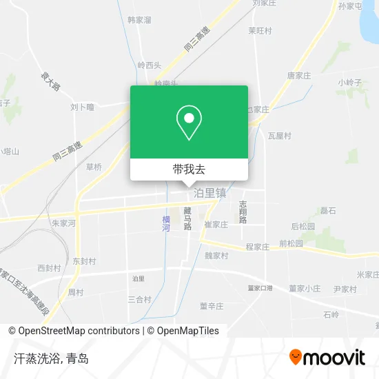 汗蒸洗浴地图