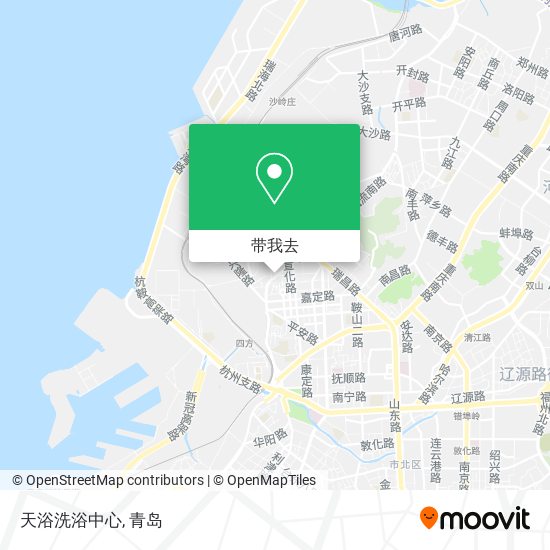 天浴洗浴中心地图