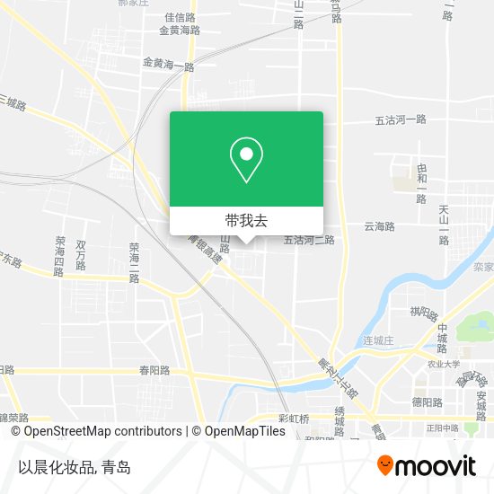 以晨化妆品地图