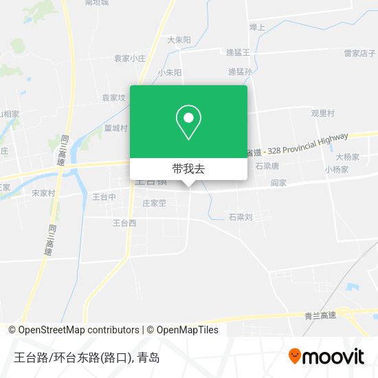 王台路/环台东路(路口)地图