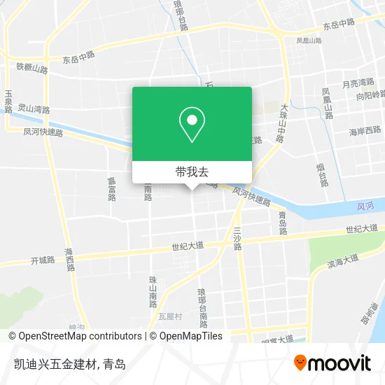 凯迪兴五金建材地图