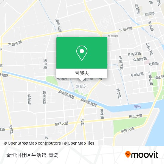 金恒润社区生活馆地图