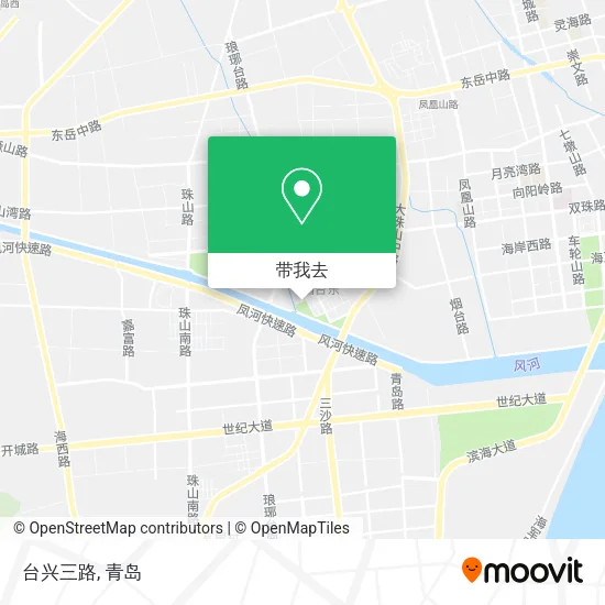 台兴三路地图