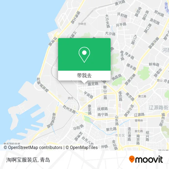 淘啊宝服装店地图