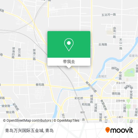 青岛万兴国际五金城地图