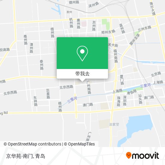 京华苑-南门地图