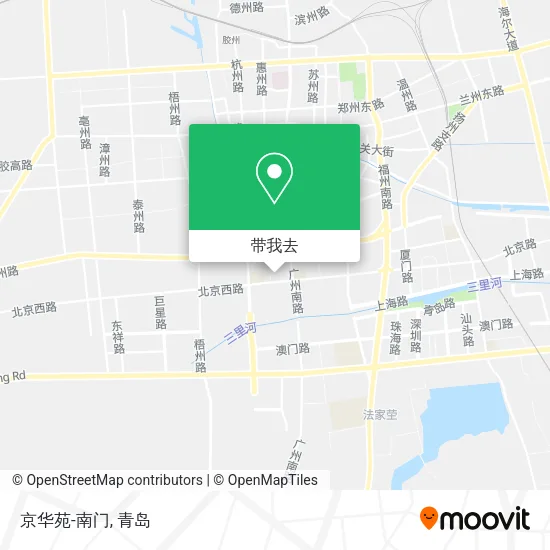京华苑-南门地图