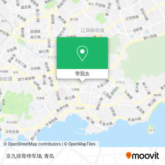京九排骨停车场地图