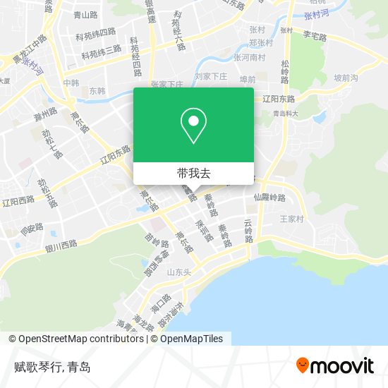 赋歌琴行地图