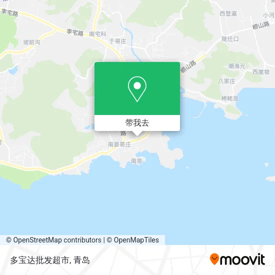 多宝达批发超市地图