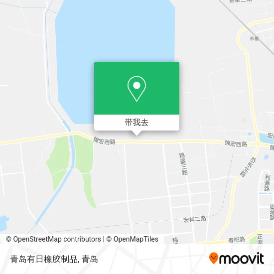 青岛有日橡胶制品地图