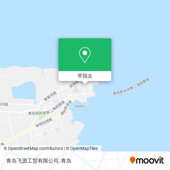 青岛飞源工贸有限公司地图