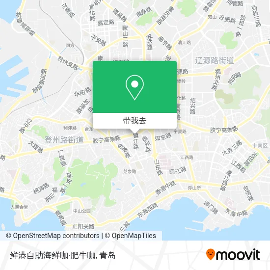 鲜港自助海鲜咖·肥牛咖地图