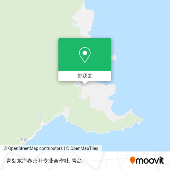 青岛东海春茶叶专业合作社地图