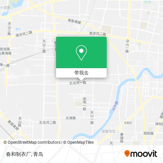 春和制衣厂地图