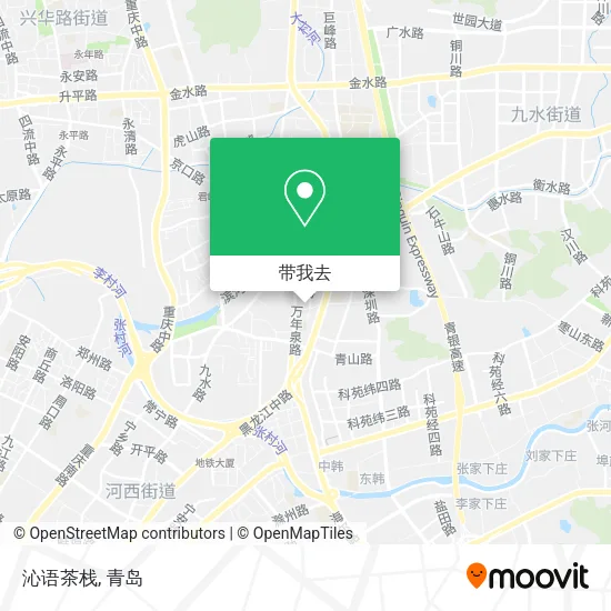 沁语茶栈地图