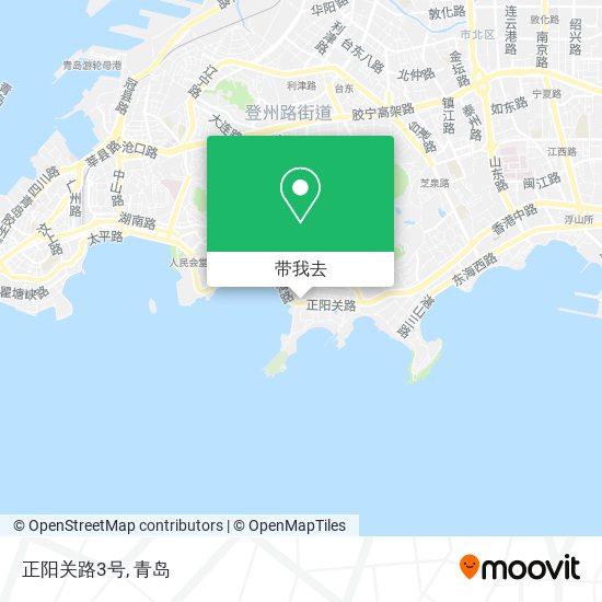 正阳关路3号地图