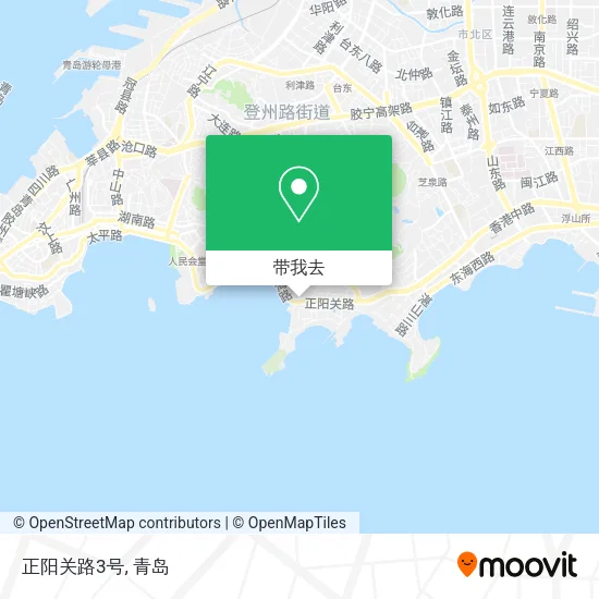 正阳关路3号地图
