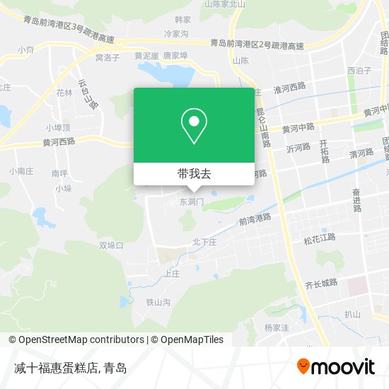 减十福惠蛋糕店地图