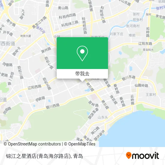 锦江之星酒店(青岛海尔路店)地图