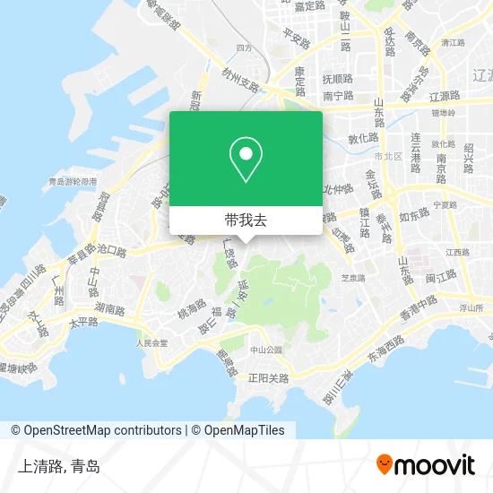 上清路地图