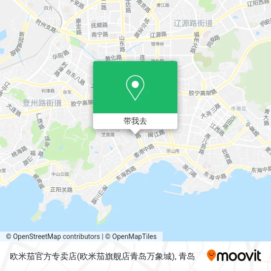 欧米茄官方专卖店(欧米茄旗舰店青岛万象城)地图