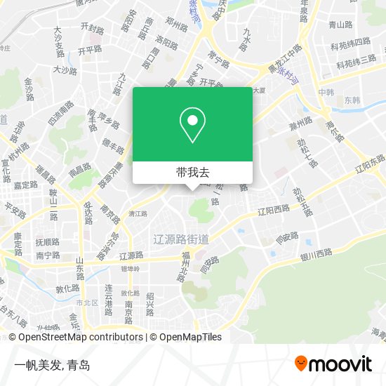 一帆美发地图