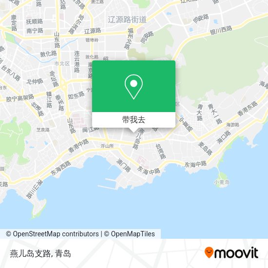燕儿岛支路地图