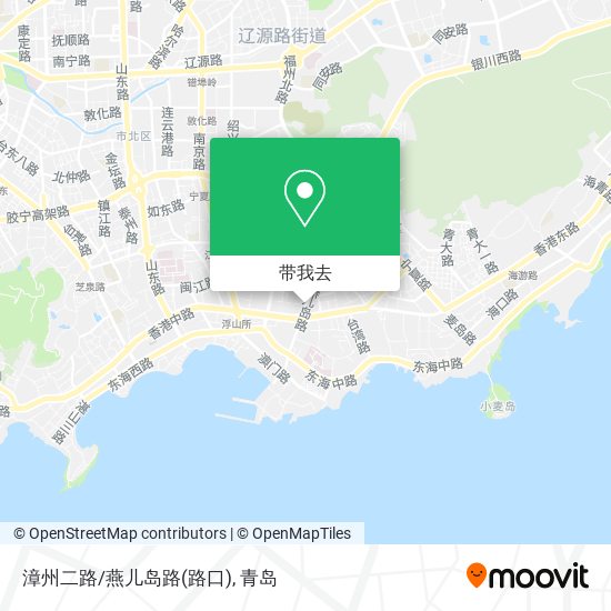 漳州二路/燕儿岛路(路口)地图