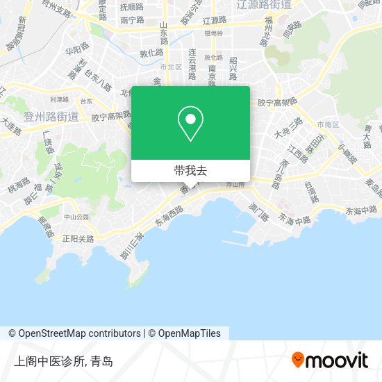 上阁中医诊所地图