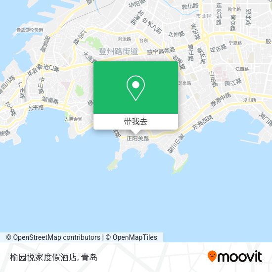 榆园悦家度假酒店地图