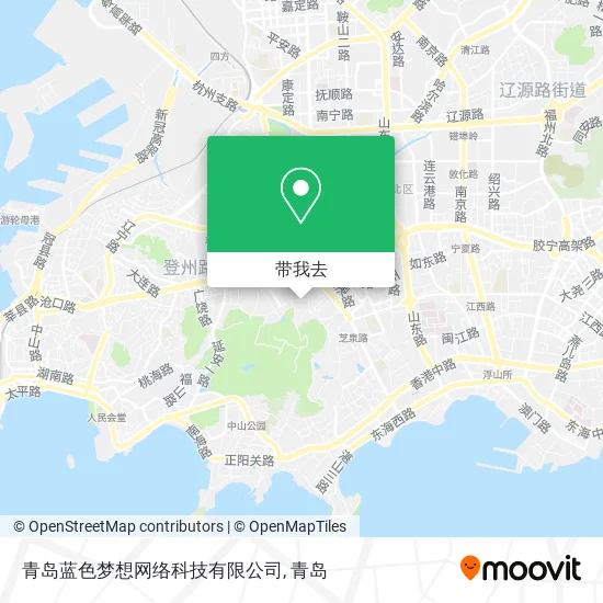 青岛蓝色梦想网络科技有限公司地图