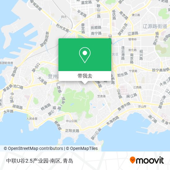 中联U谷2.5产业园-南区地图