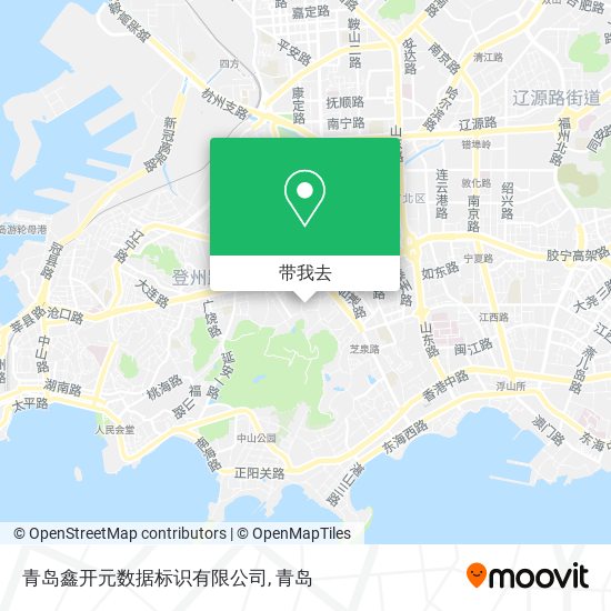 青岛鑫开元数据标识有限公司地图