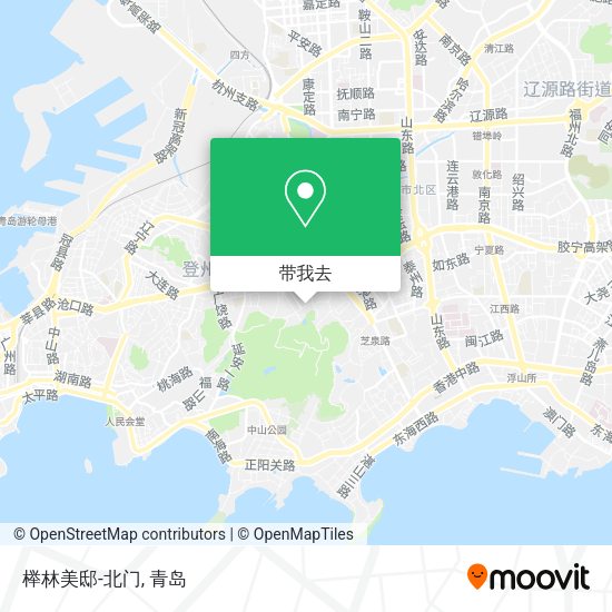 榉林美邸-北门地图