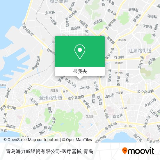 青岛海力威经贸有限公司-医疗器械地图