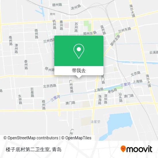 楼子底村第二卫生室地图