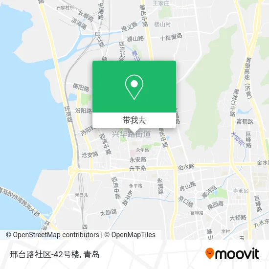 邢台路社区-42号楼地图