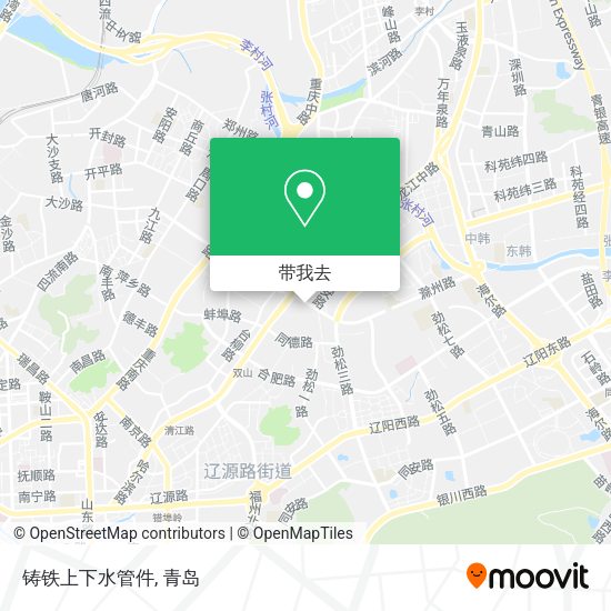铸铁上下水管件地图