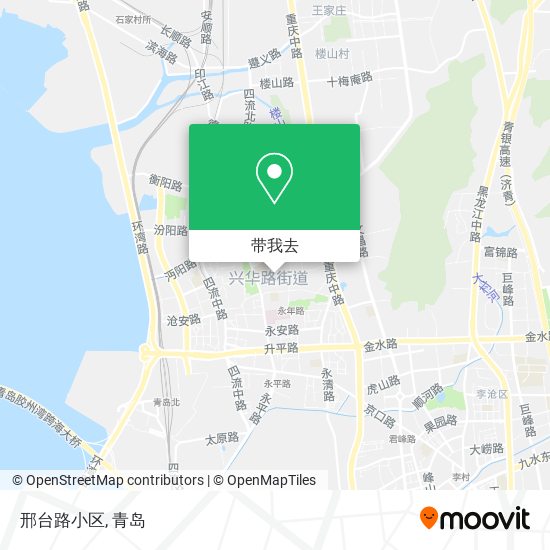 邢台路小区地图