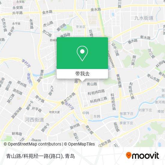 青山路/科苑经一路(路口)地图