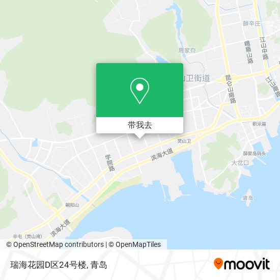 瑞海花园D区24号楼地图