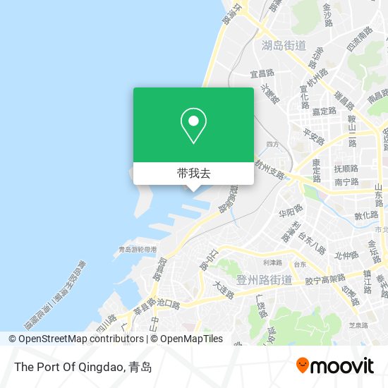 The Port Of Qingdao地图