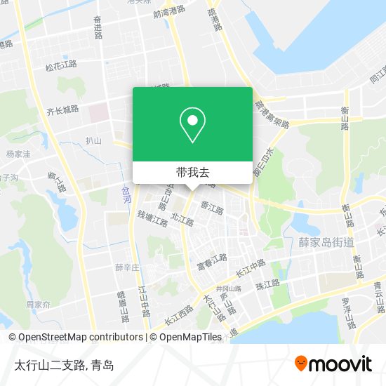 太行山二支路地图