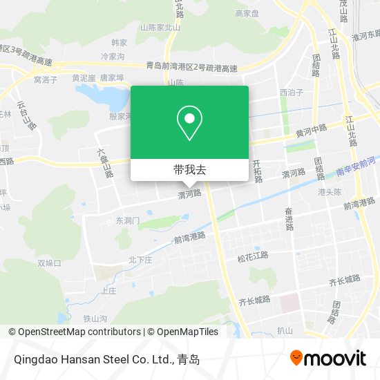 Qingdao Hansan Steel Co. Ltd.地图