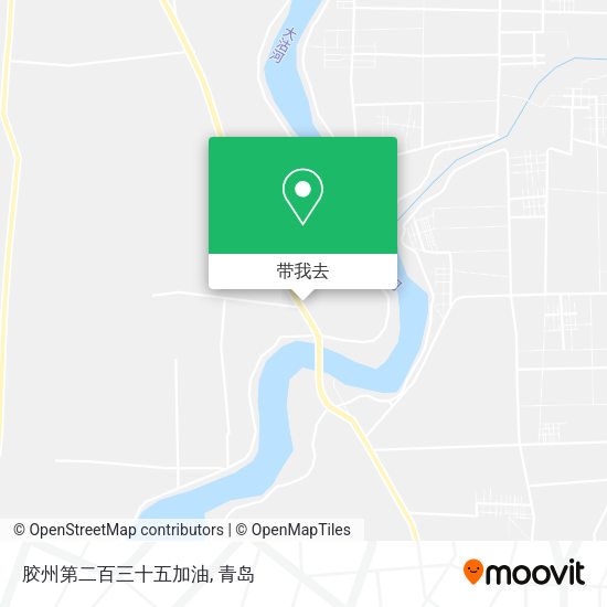 胶州第二百三十五加油地图