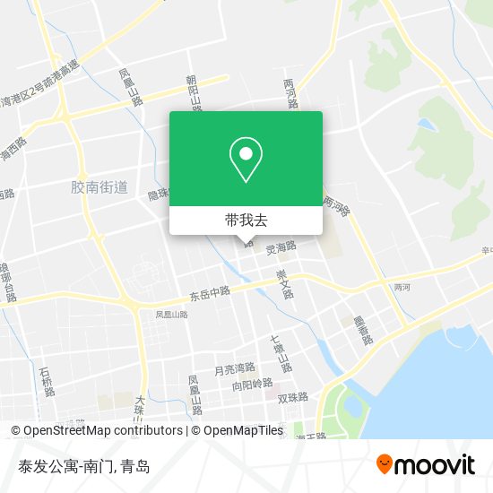 泰发公寓-南门地图