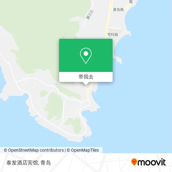 泰发酒店宾馆地图
